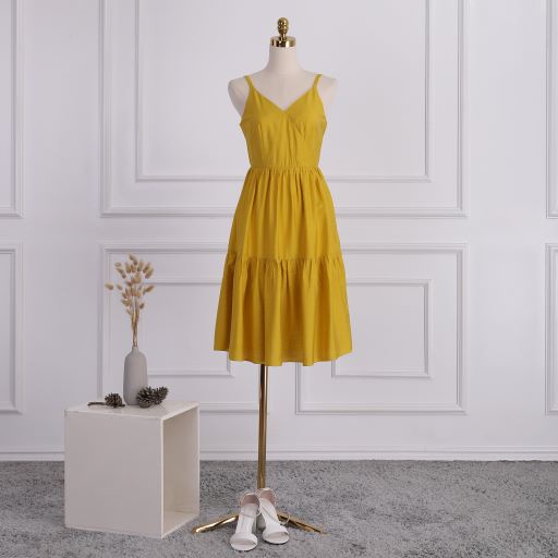 Đầm dây dáng xòe, trẻ trung, năng động, thiết kê cao cấp TK Fashion - DK987