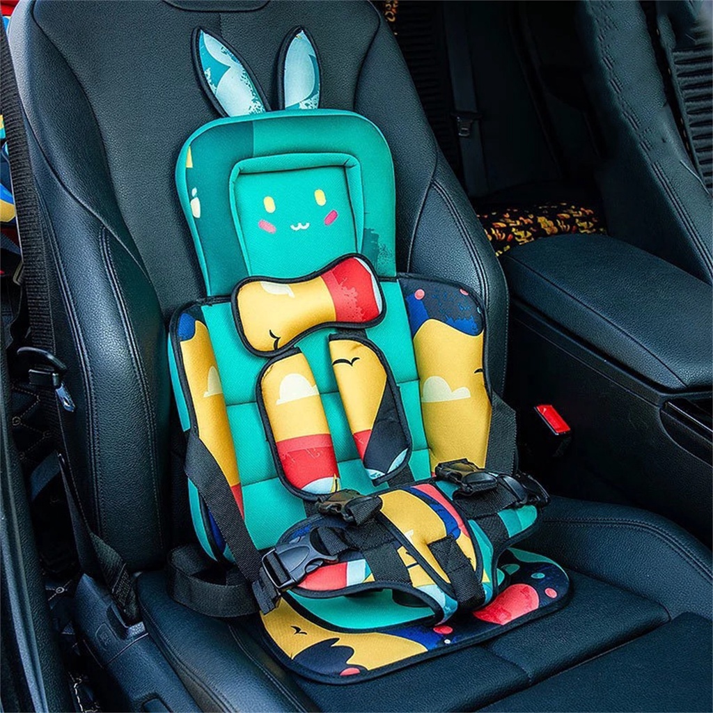 [Hàng HOT] Ghế ngồi ô tô cho bé - Đai an toàn cho bé thoáng khí Hình dạng hoạt hình dễ thương (trẻ em dưới 12 tuổi)【Southdakota051】