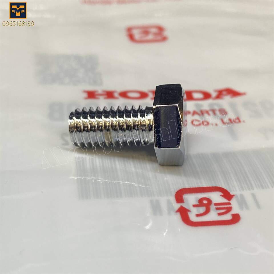 Ốc 6 li dài 12mm, xi bóng