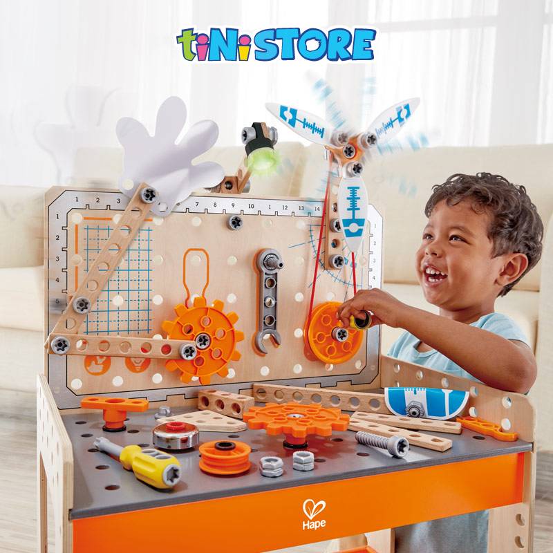 [GIẢM 50%]tiNiStore-Đồ chơi gỗ Hape thiết bị lắp ráp tiNiToy E3027A