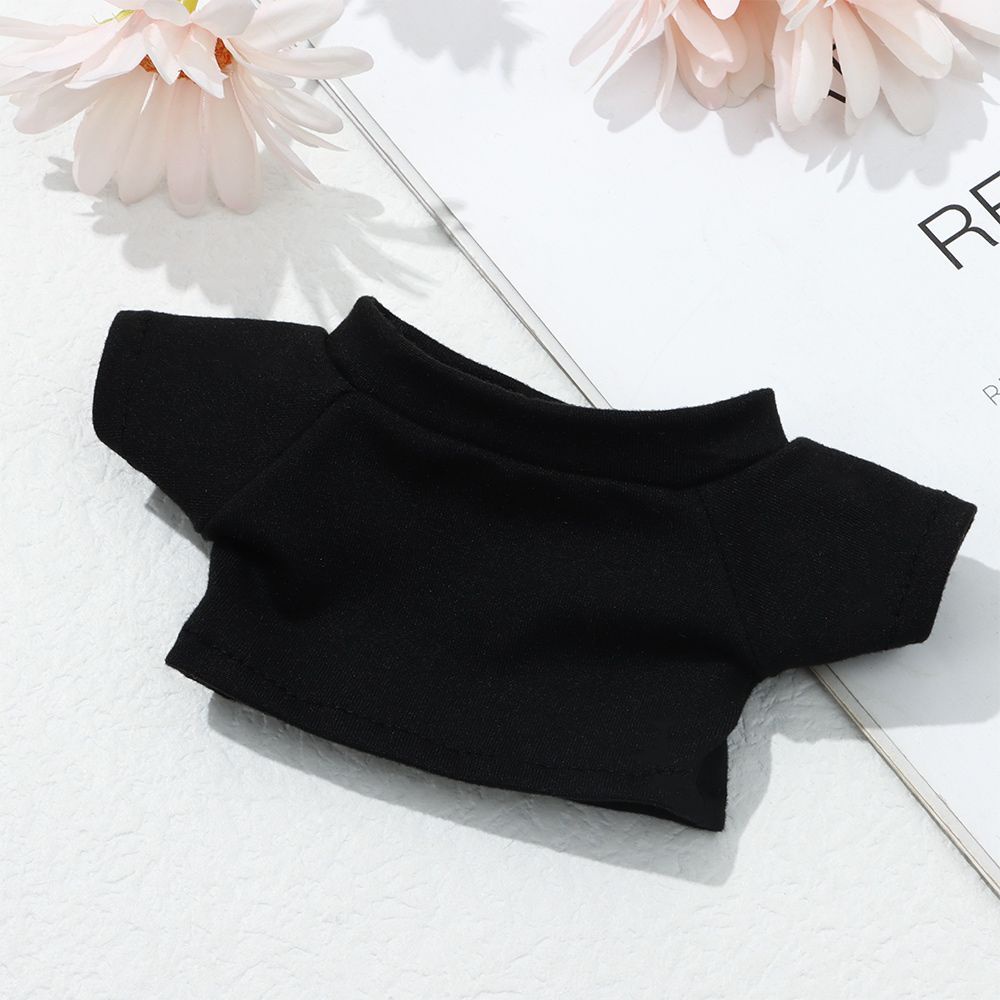 Áo thun cotton ngắn tay kẻ sọc ngang 20cm thay đổi cho búp bê