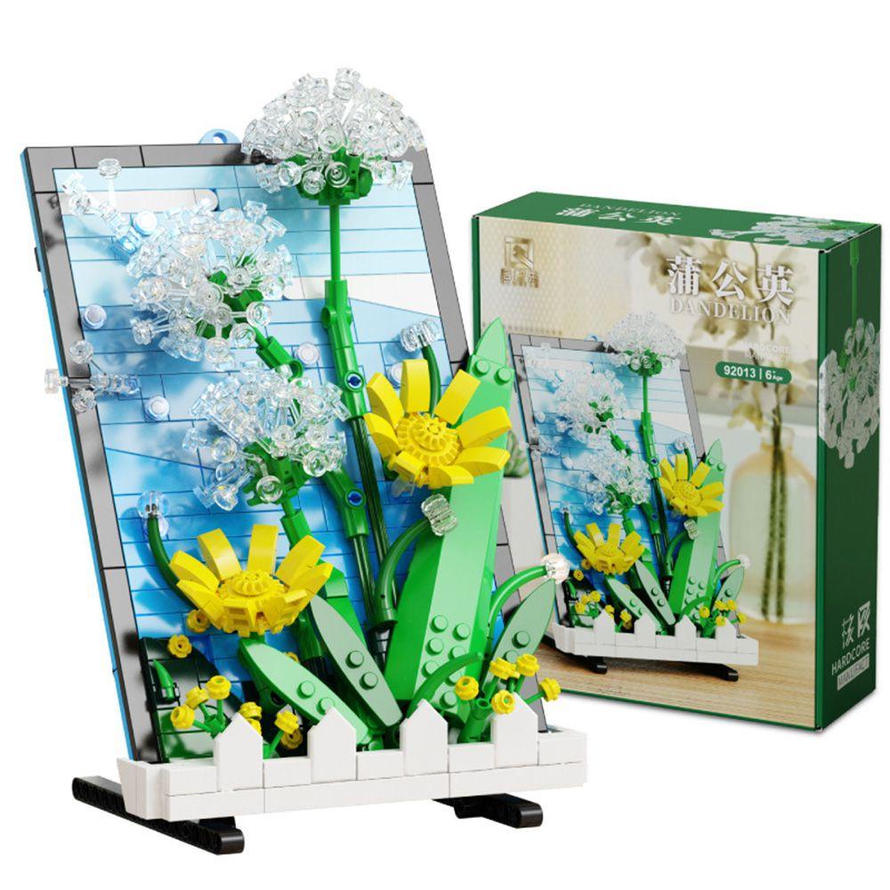 Đồ Chơi Lắp Ráp Hình Hoa Hồng Ba Chiều DIY