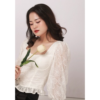 Áo ren cúp ngực - Luna Top