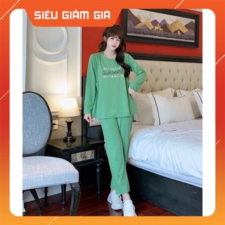 Bộ cotton siêu siêu đẹp ,dáng khoẻ khoắn🌸🌼mặc ở nhà ra ngoài tiện lợi 🌼🌸hàng thêu chữ k phải in,màu siêu xinh 🌼🌸freesize