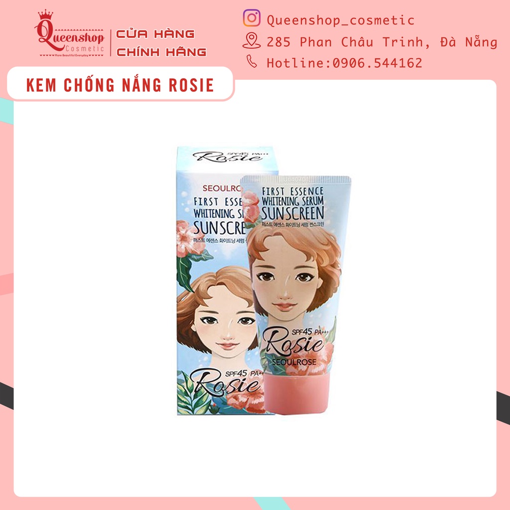 Kem chống nắng Rosie First Essence Whitening Serum Sunscreen