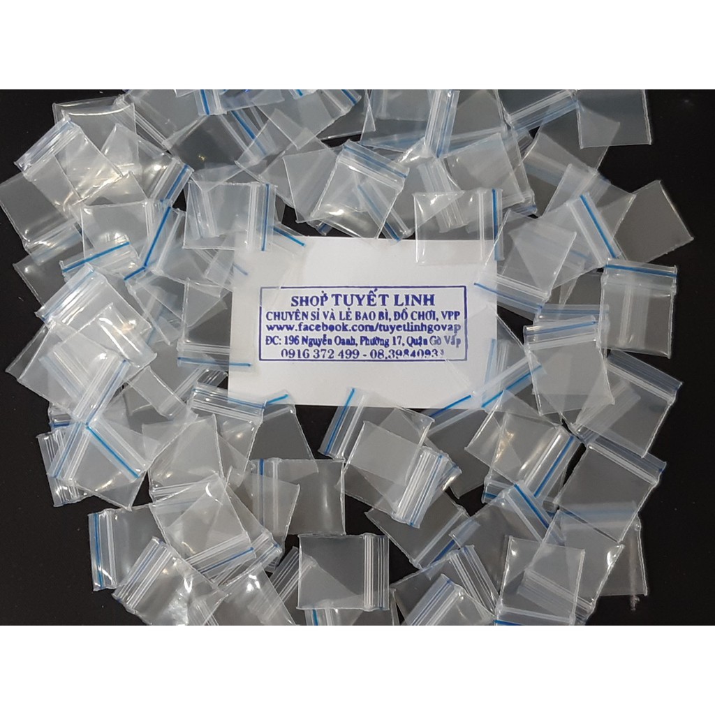 Túi zíp chỉ đỏ 2cm- 35k/100c