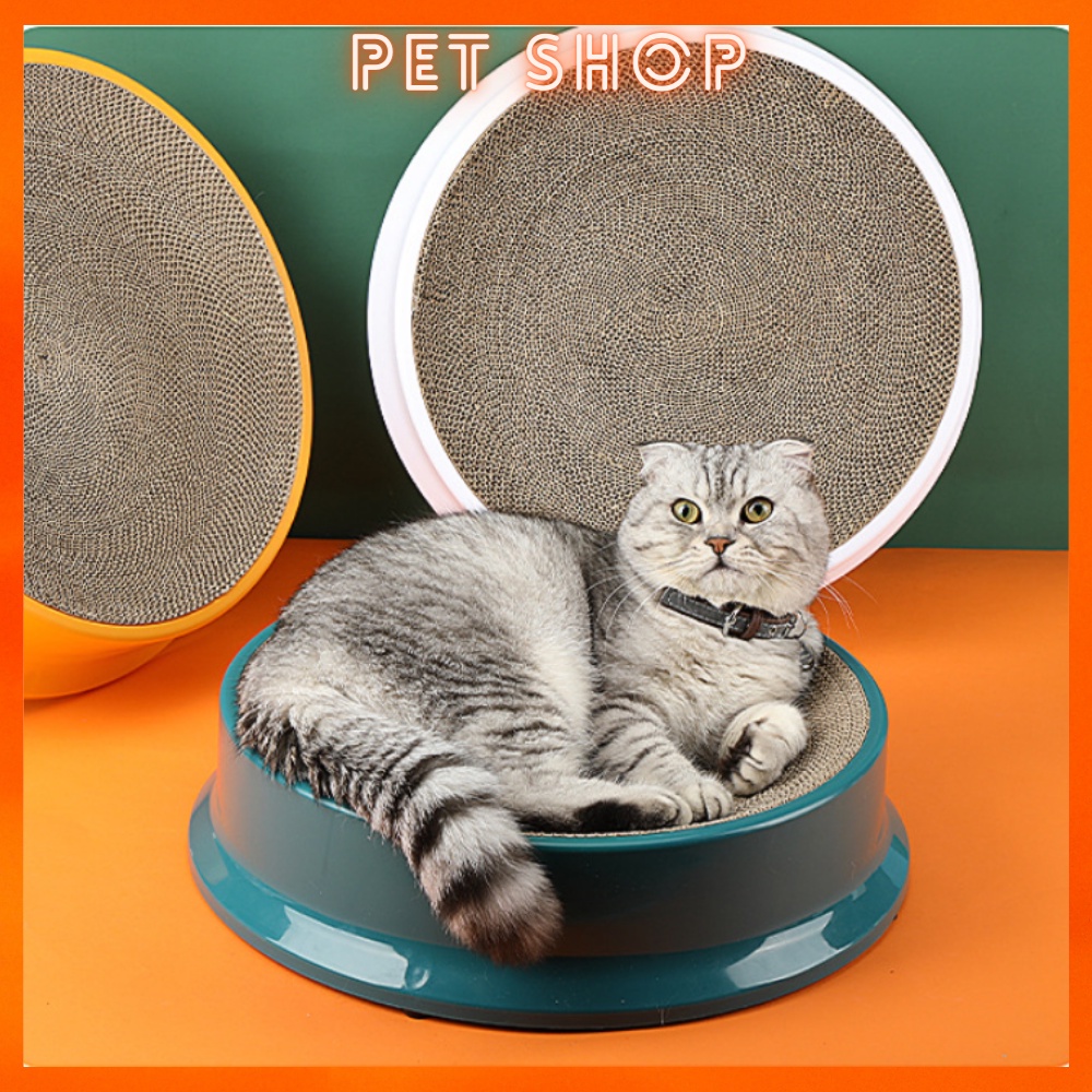 Bàn Cào Móng Size Lớn, Bàn Mài Móng Nhựa Cao Cấp Chống Trầy Xước Cho Mèo, Giúp Mèo Cưng Giảm Stress