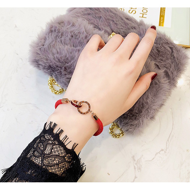 Lắc tay titan chỉ đỏ, đá đỏ TT1140 | BigBuy360 - bigbuy360.vn