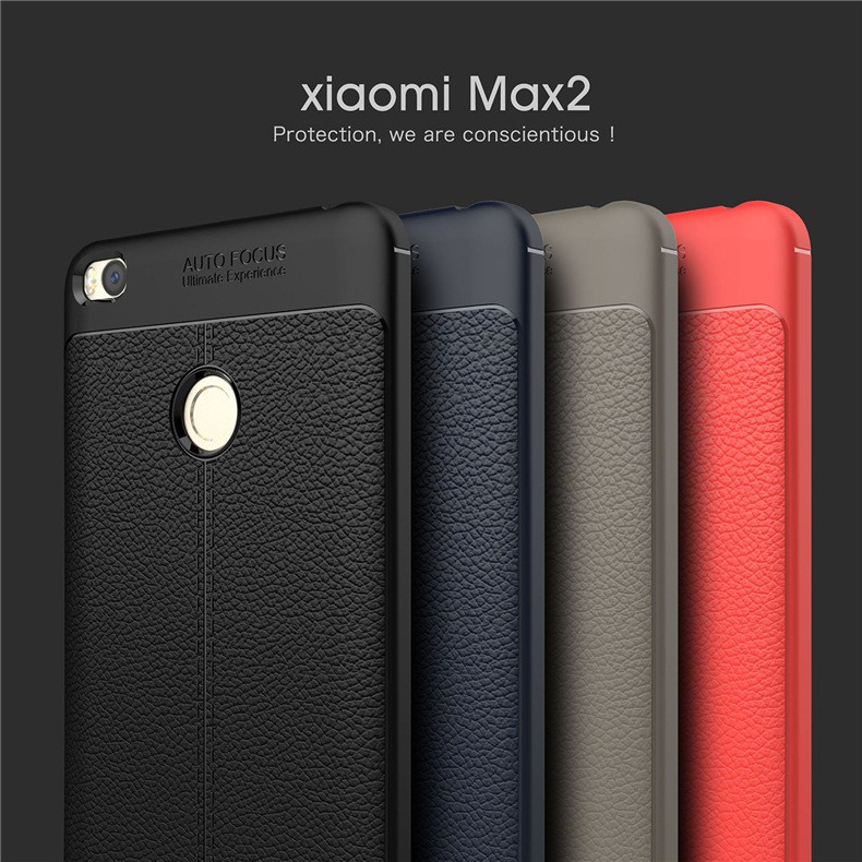 Ốp Lưng Da Tpu Cho Xiaomi Max2