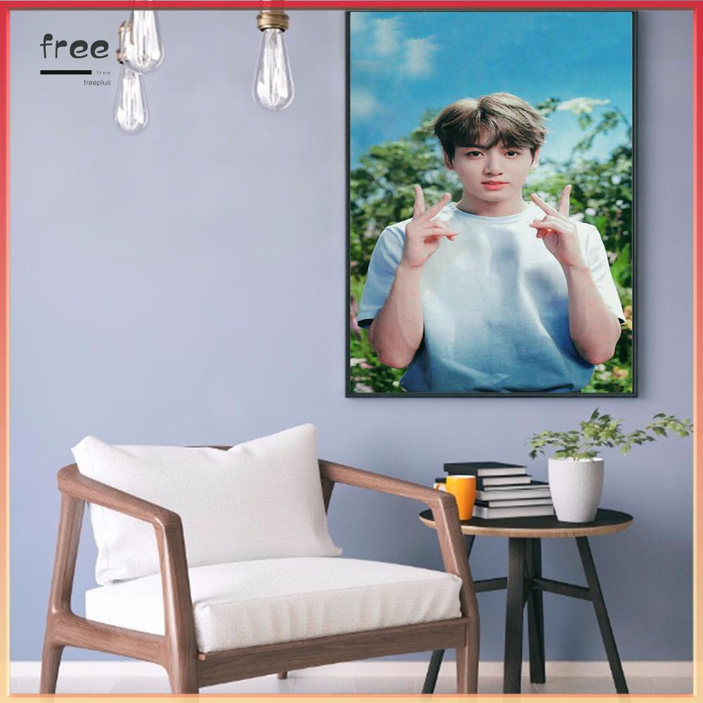 Tranh Đính Đá 5d Hình Nhóm Nhạc BTS Trang Trí Phòng Đẹp Mắt | BigBuy360 - bigbuy360.vn