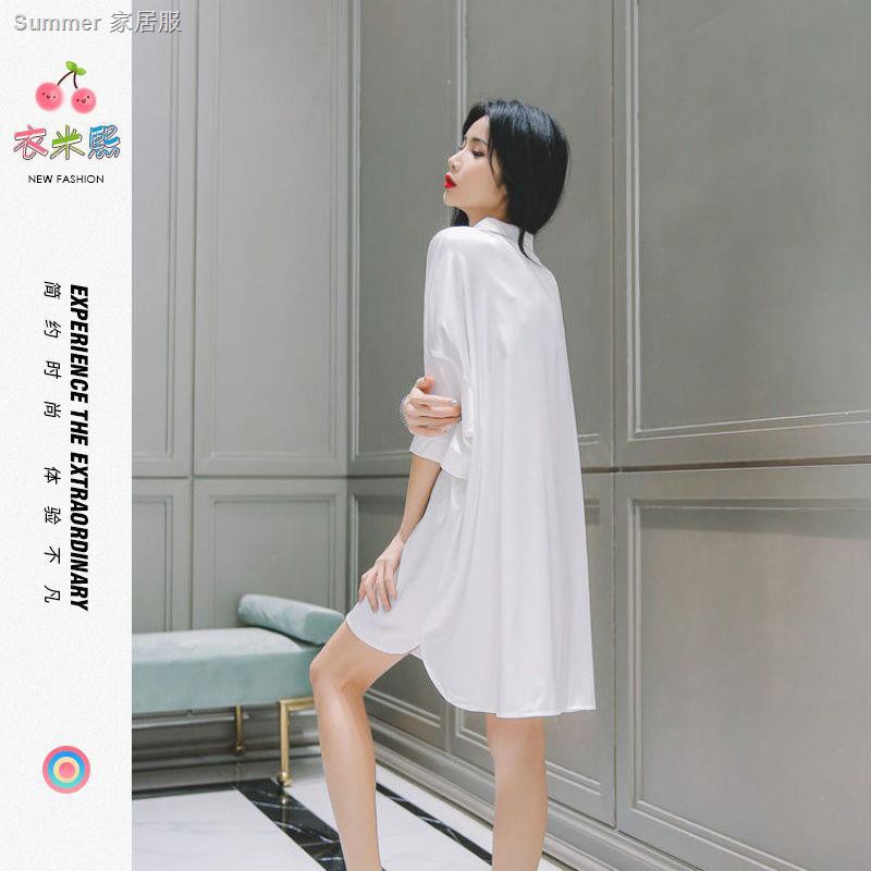 Đầm ngủ vải lụa lạnh mỏng thời trang nữ quyến rũ 2021 | BigBuy360 - bigbuy360.vn