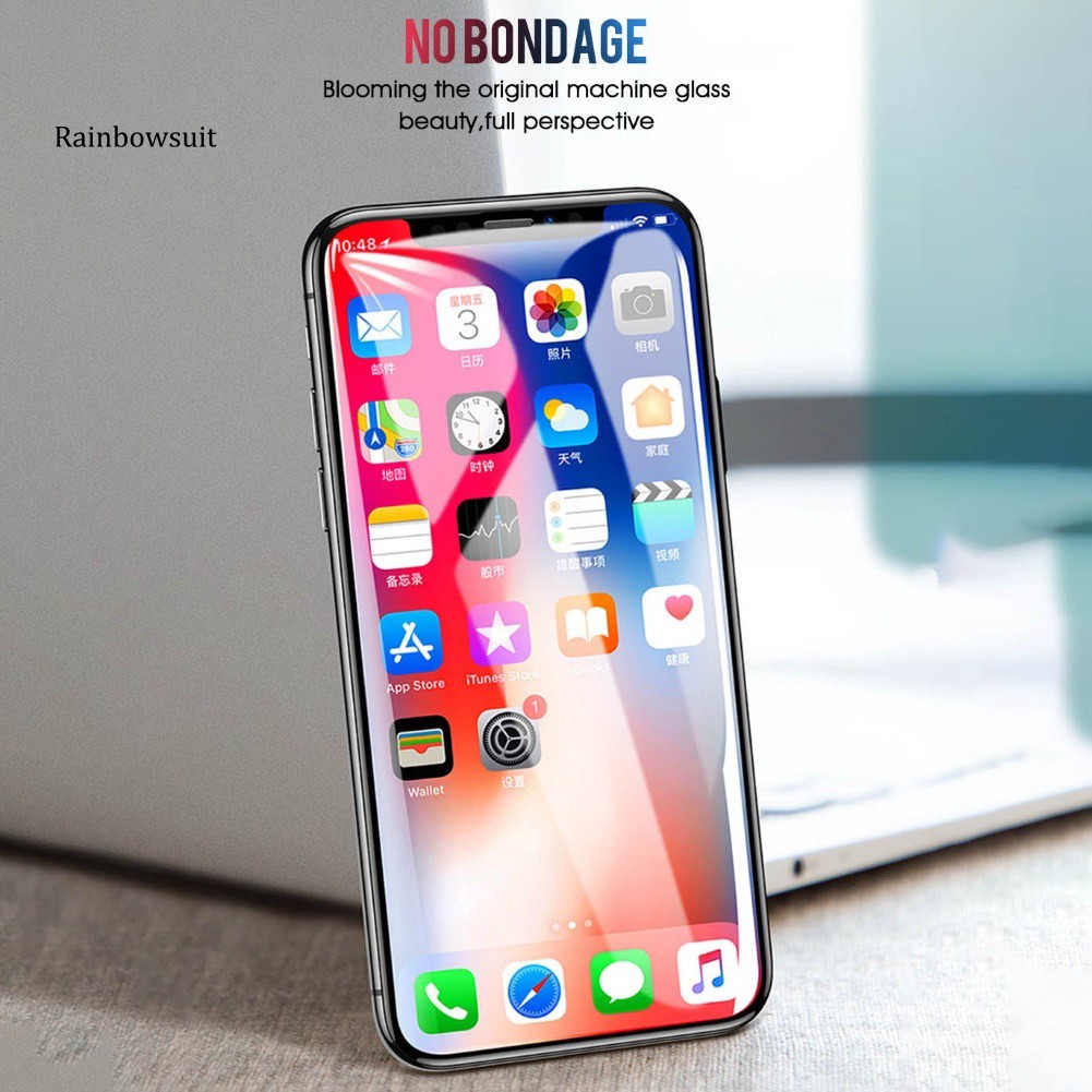 Kính cường lực bảo vệ toàn màn hình cho Iphone 6 7 8 Plus Xr Xs Max