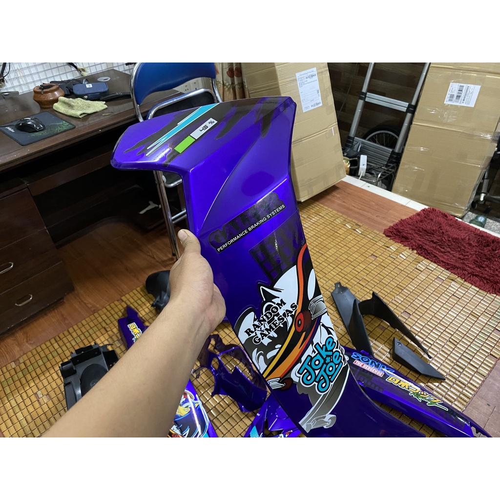 Dàn áo Sirius hàng Việt Nam loại 1 màu Tím