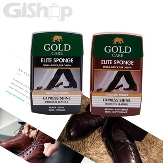 Combo Xi Mút Đánh Bóng Giày, Da GoldCare GC4003 Màu Đen và Nâu