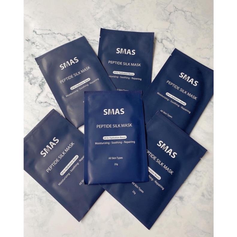 MẶT NẠ SMAS Peptide Silk Cấp Ẩm Làm Dịu Phục Hồi Sau Nặn Mụn , Lazer