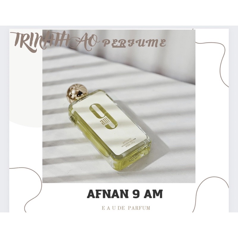 Nước hoa AFNAN 9AM Hương hoa cỏ