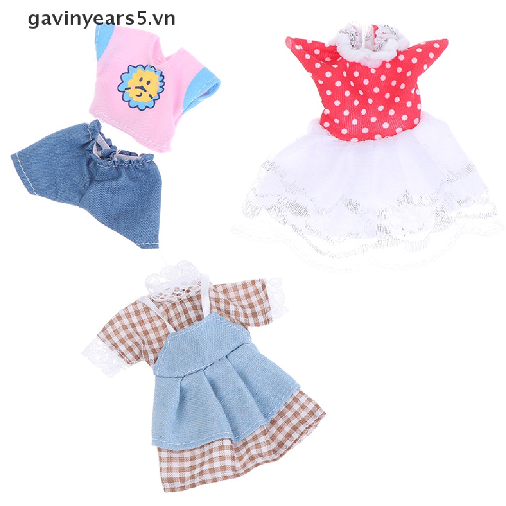 Đầm Đồ Chơi Búp Bê Mini Tỉ Lệ 1: 8