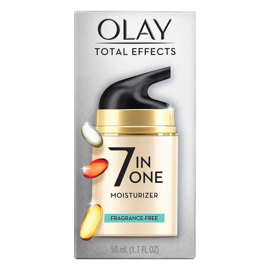 Kem Dưỡng Da Chống Lại 7 Dấu Hiệu Lão Hóa Olay Total Effects 7 in 1 Moisturizer Fragrance-Free 50ml (Không Mùi)