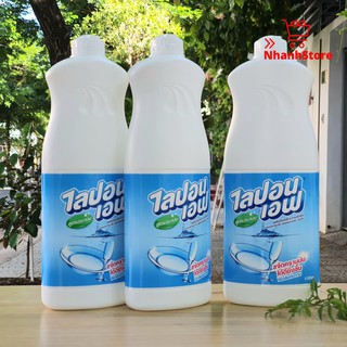 Nước rửa chén bát không mùi Lipon, chai 800ml - Thái Lan