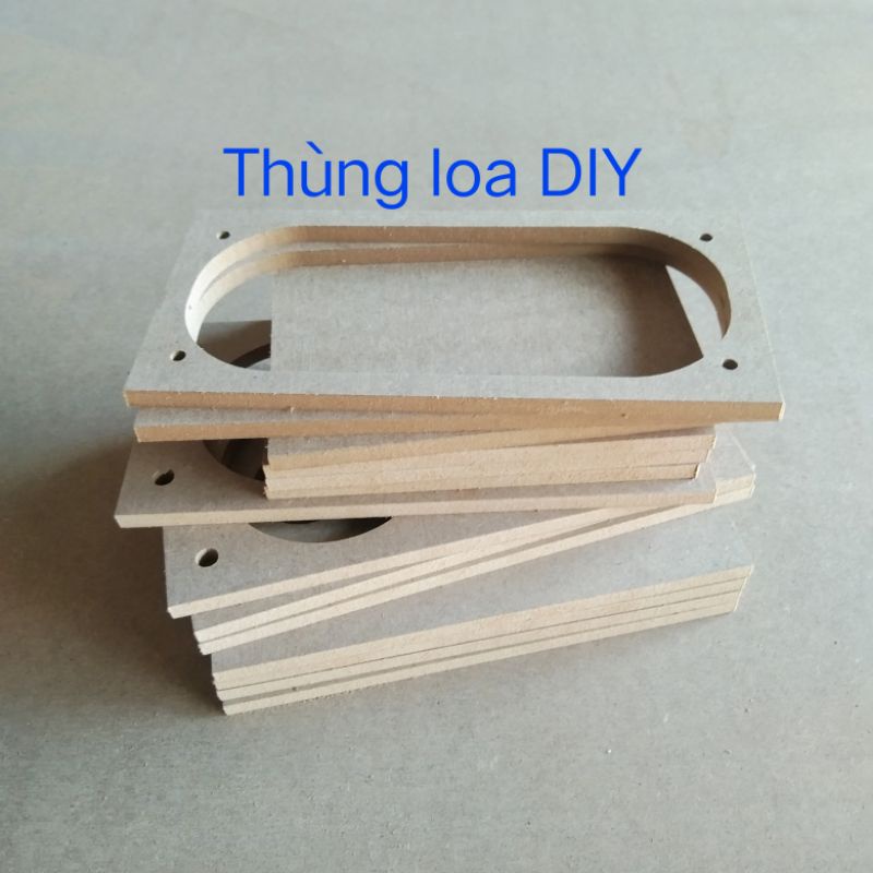 Gỗ tấm DIY làm thùng loa toàn dải bass 10cm, 4 inch, 4inch