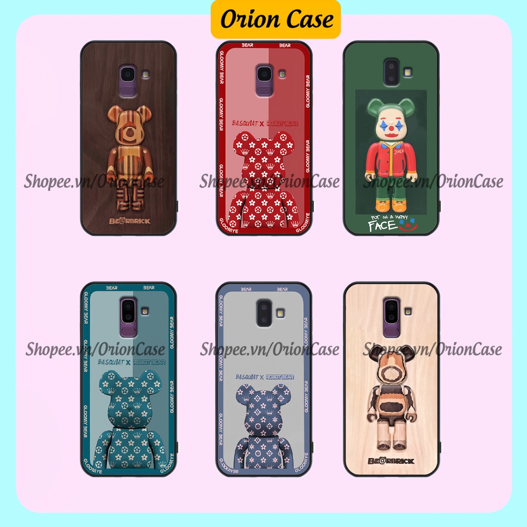 Ốp lưng Samsung J6 2018 / J6 Plus / J6+ / J8 in hình bearbrick 3D thời trang, cá tính. ốp chống sốc, bền đẹp