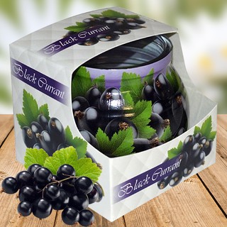 NHO CHUỖI NGỌC ĐEN,Ly nến thơm tinh dầu Admit Black Currant 85g,xông phòng,khử mùi,nhập khẩu châu âu