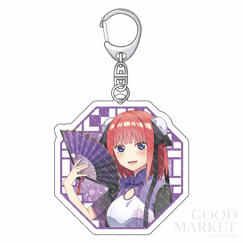 Móc Khóa Hai Mặt Bằng acrylic Hình nakano Hatsune miku