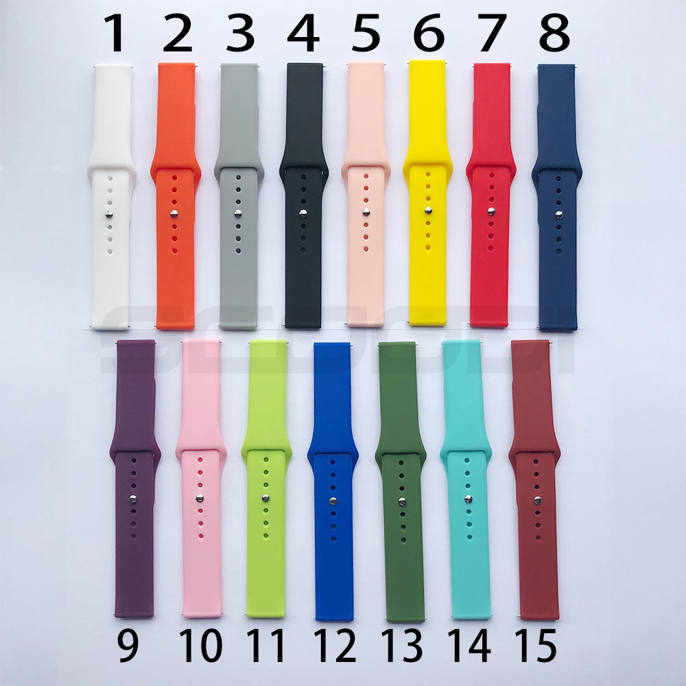 Dây Đeo Silicon Mềm Cho Xiaomi Huami Amazfit Bip Bit Lite Youth 1s U