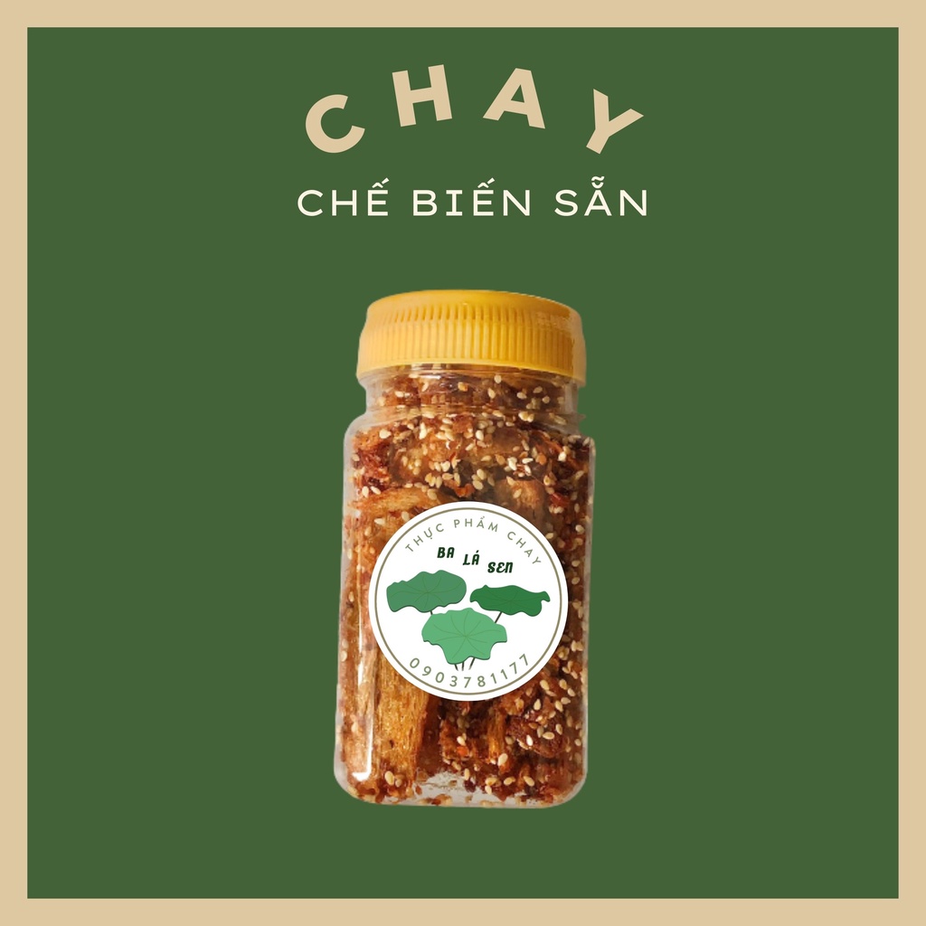 Mực rim sả tắc chay Ba Lá Sen chế biến sẵn, ăn vặt đậm vị 150g