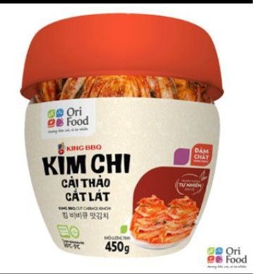 KIM CHI KING BBQ CẢI THẢO CẮT LÁT 450G