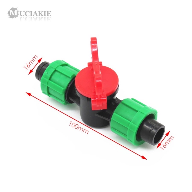 Khoá 2 Đầu Ống Nhỏ Giọt, Ống Dẹt, Ống Hệ thống Thuỷ Sinh
