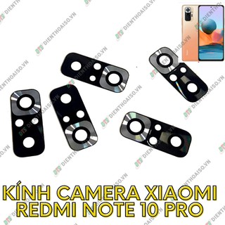 Mặt kính camera sau Redmi note 10 Pro 4g sẵn keo dán