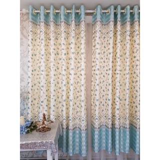 Rèm Cửa Sổ may sẵn - Một Tấm 190x200 cm - Khoen Lỗ Cao Cấp R6-17