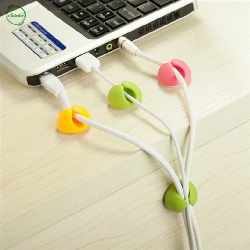 Kẹp Giữ Dây Cáp Bằng Silicon Tiện Lợi