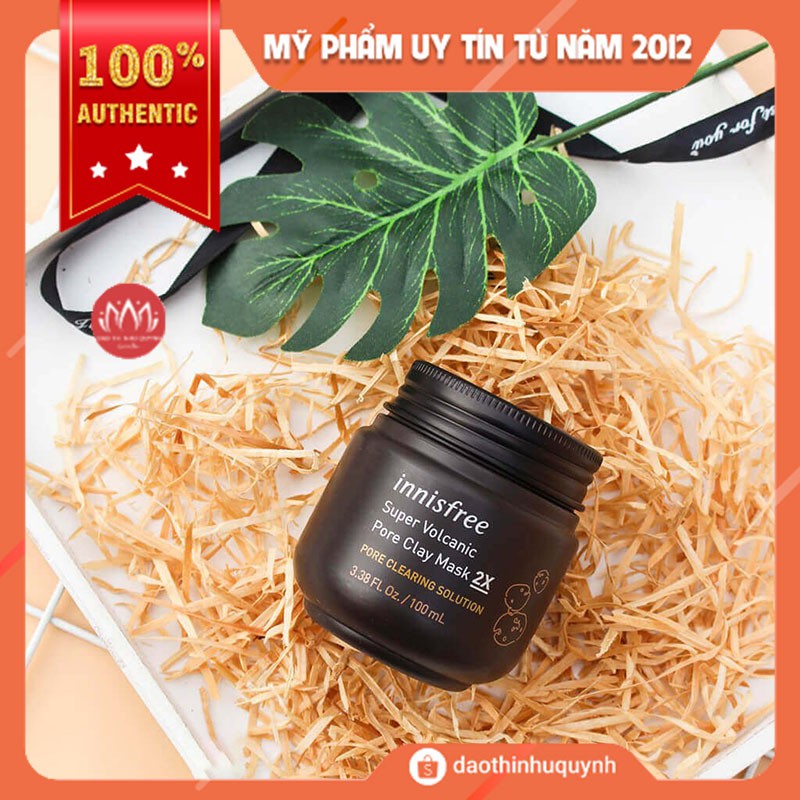 Mặt Nạ Tro Núi Lửa Super Volcanic Pore Clay Mask Innisfree 100ml