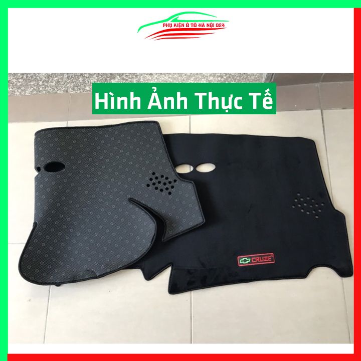 Thảm taplo xe ô tô Chevrolet Cruze 2015-2019 chống nắng nóng làm mát xe mở rộng tầm nhìn