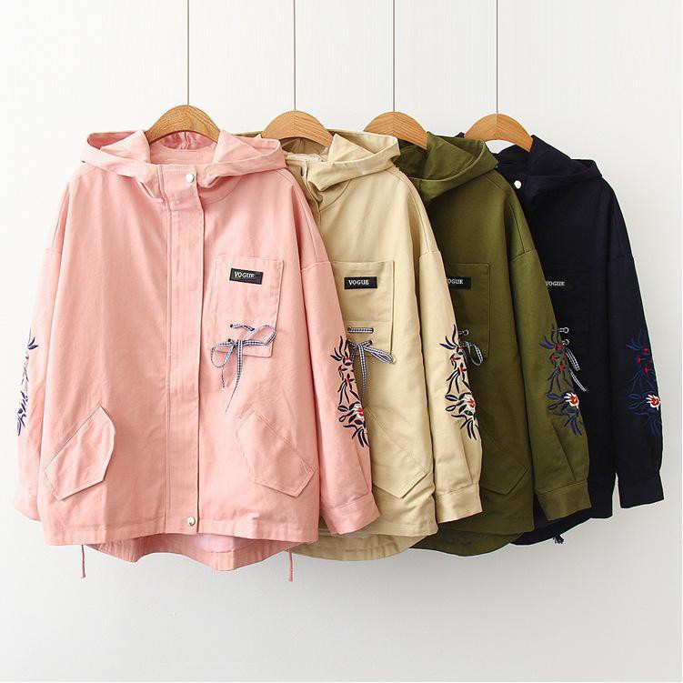 Áo khoác Kaki  túi hộp  form đẹp cho nam nữ ,họa tiết thêu hoa nổi bật T006 | BigBuy360 - bigbuy360.vn