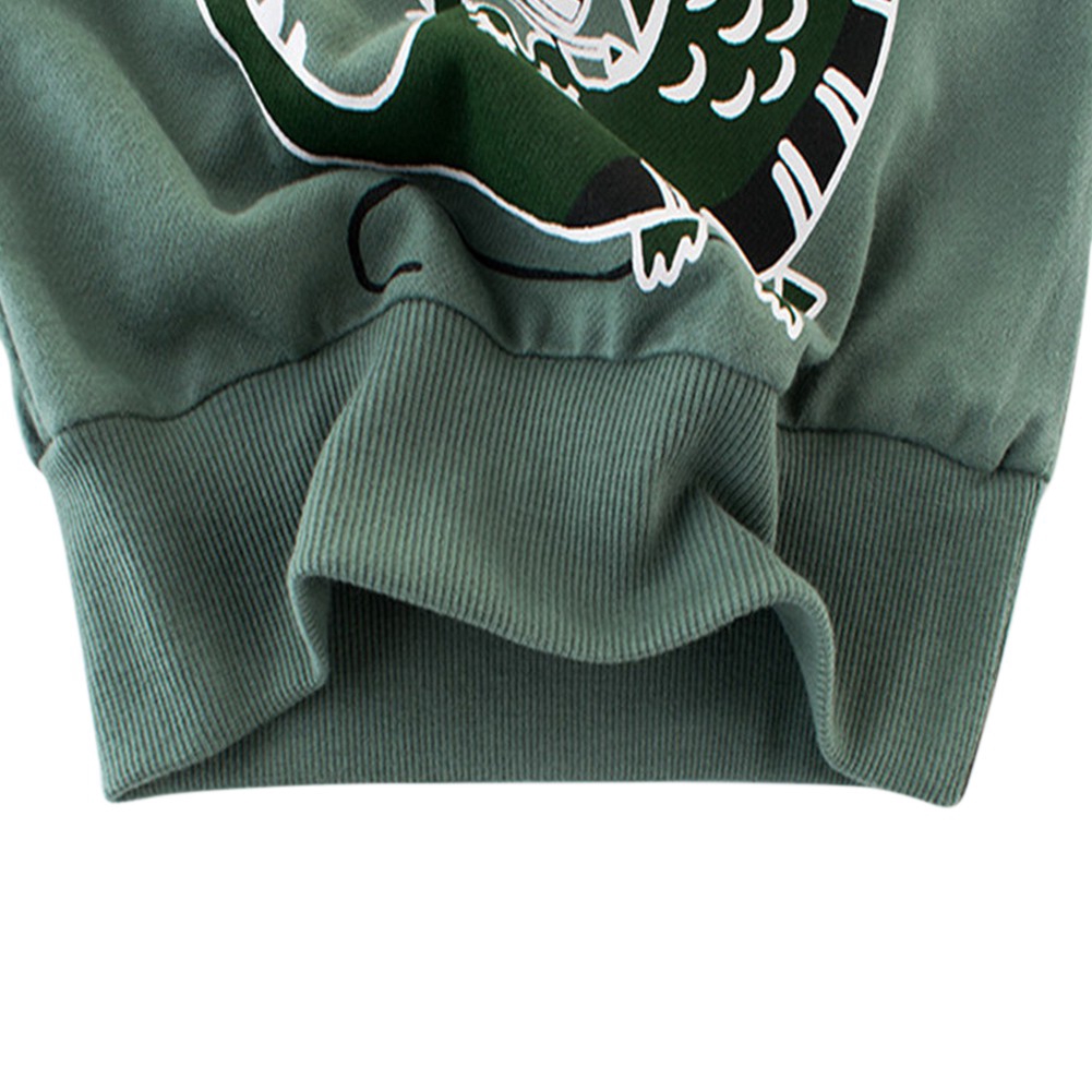 Áo nỉ dài tay in hình hoạt hình độc đáo ngộ nghĩnh cho bé trai