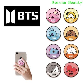 [COD]K-POP BTS BT21 Mobile Phone Bracket Finger Ring Stand Grip holder