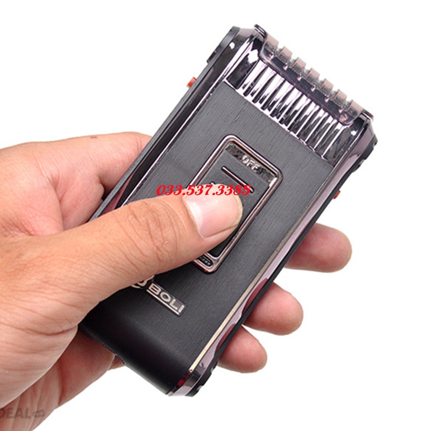 Máy cao râu, máy cạo râu đa năng 8008 lưới thép không gỉ độ bền cao công suất 3W