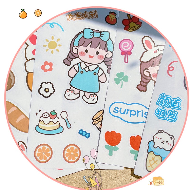 Bộ 4 Miếng Dán Cửa Kính Bằng pvc Chống Nước Hình Thỏ Dễ Thương