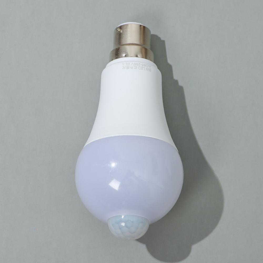 Bóng Đèn LED Cảm Biến Chuyển Động ON / OFF B22 Tiết Kiệm Năng Lượng