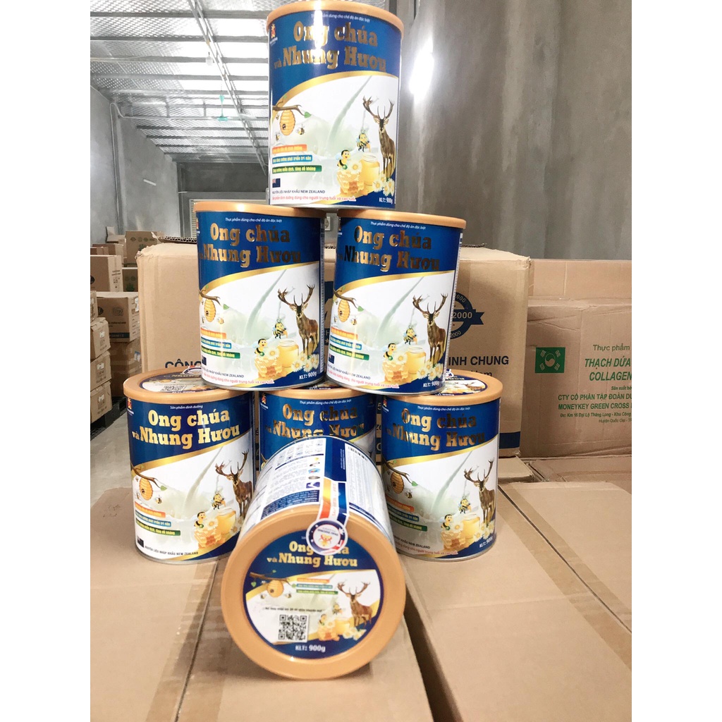 Sữa Bột Ong Chúa Và Nhung Hươu Giúp Phát Triển Chiều Cao,Phòng Ngừa Còi Xương, Chậm Lớn,Loãng Xương