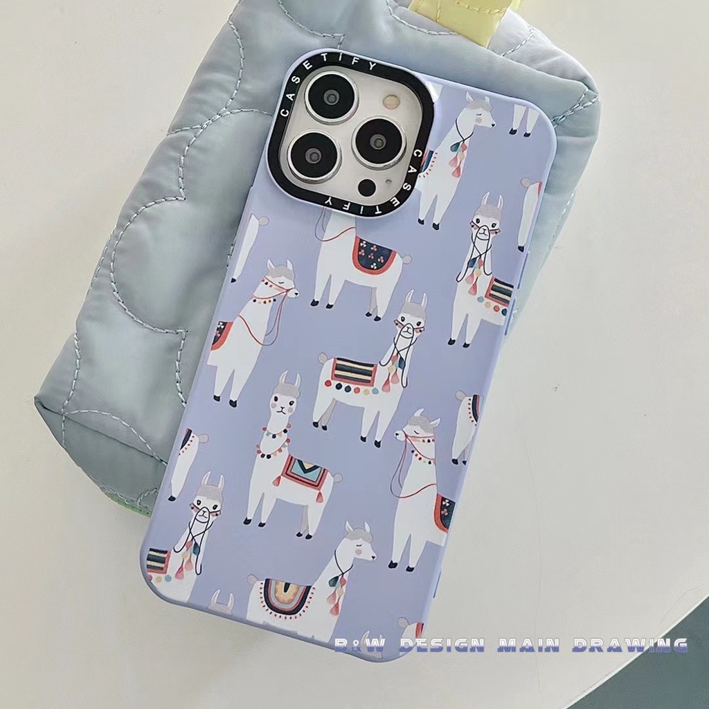 Ốp Điện Thoại Silicon Mềm Nhám Chống Sốc Hình Lạc Đà Dễ Thương Cho iPhone 13 12 11 Pro MAX IX XS MAX XR 6 6s 7 8 Plus