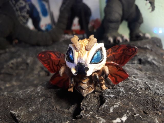 Mô hình đồ chơi khủng long Godzilla. Kaiju Bướm Mothra 2019.