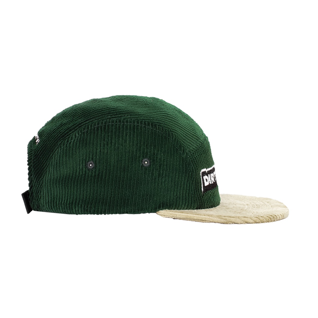 DirtyCoins Nón Corduroy 5 Panels Cap - Green