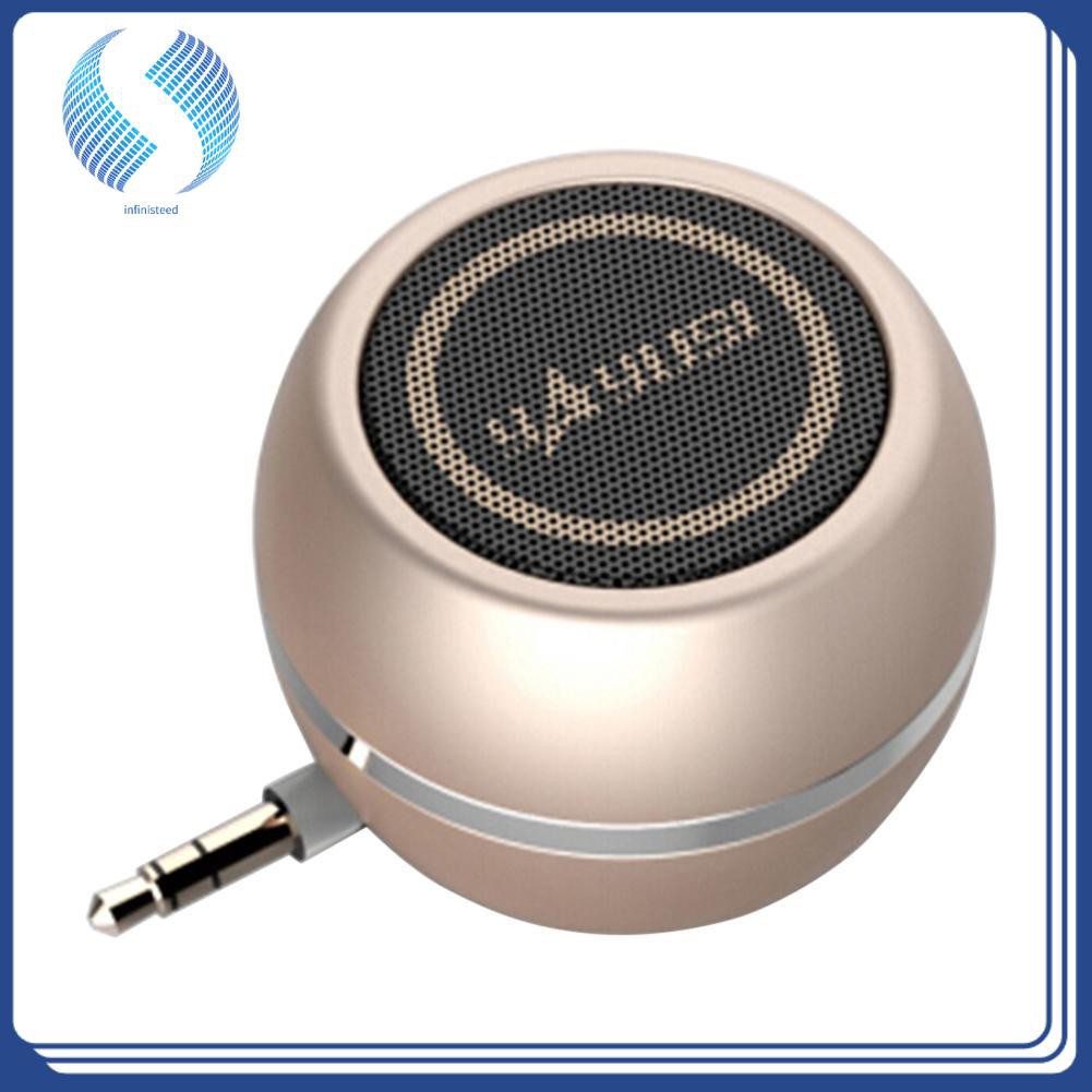 A5 Mini Speaker 3.5mm Jack AUX Stereo Music Audio Player for Phone Notebook