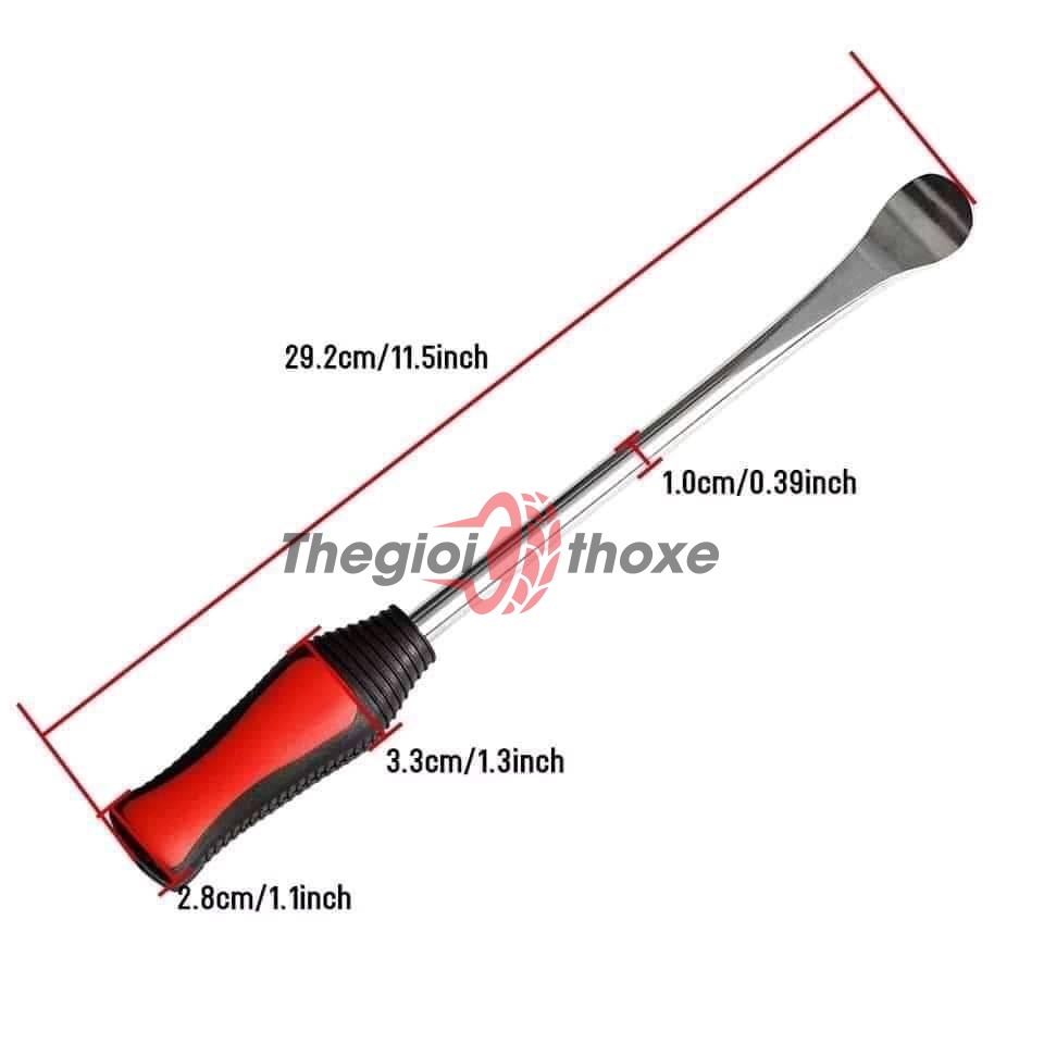 Bộ móc lốp xe máy chuyên nghiệp - bảo vệ vành xe tuyệt đối | Dụng cụ nạy vỏ xe máy chống gỉ | Thế Giới Thợ Xe