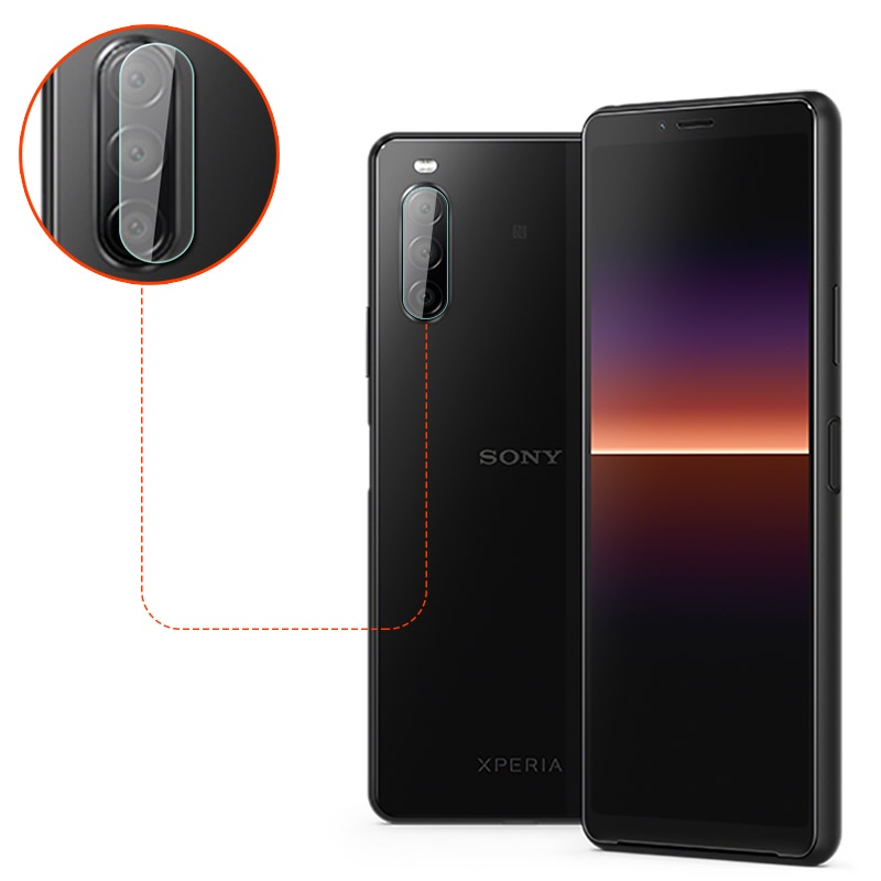 Miếng dán bảo vệ camera sau điện thoại cho Sony Xperia 1 5 10 Ii Iii Plus