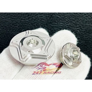 Ốc mâm lửa inox 304 mẫu ngôi sao xéo gắn xe máy winner,wave.dream